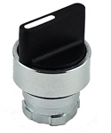 RB2-BD2...2 POSITION OPERATING HEAD FOR SELECTOR SWITCHES - IP65, STAY PUT TYPE, STANDARD HANDLE