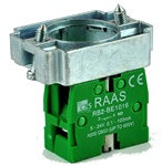 RB2-BZ1016...CONTACT BLOCK SWITCH,NORMALLY OPEN,GOLD FLASH TYPE WITH COLLAR