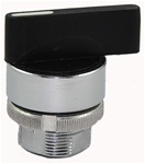 RM2-BJ8...METAL 3 POSITION SELECTOR HEAD, 1-SPRING RETURN TYPE - RIGHT TO CENTER, LONG HANDLE