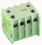 TA1-M11...AUXILIARY CONTACT BLOCKS, FRONT MOUNTING, 1 NORMALLY OPEN, 1 NORMALLY CLOSED CONTACTS