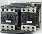 TC2-D4011-U6...3 POLE REVERSING CONTACTOR 240/60VAC, WITH AC OPERATING COIL, N O & N C AUX CONTACT