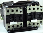 TP2-D3210-BD...3 POLE REVERSING CONTACTOR 24VDC, WITH DC OPERATING COIL, N-O AUX CONTACT