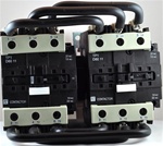 TP2-D8011-BD...3 POLE REVERSING CONTACTOR 24VDC, WITH DC OPERATING COIL, N-C & N-O AUX CONTACT