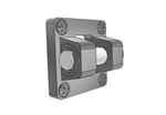 AIRTAC Mounting bracket for NSU series, MP2 type double clevis for 2-1/2 inch bore cylinders