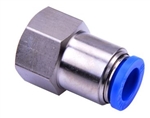 NPCF1/2-3/8 AIRTAC NPYB PUSH TO CONNECT PNEUMATIC FITTING  FEMALE CONNECTOR