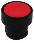 RB2-BA47...FLUSH PUSH BUTTON, SPRING RETURN WITH BLACK METAL BEZEL, NON-ILLUMINATED, RED COLOR