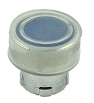 RB2-BA68...FLUSH PUSH BUTTON, SPRING RETURN, WITH TRANSPARENT BOOT, IP66, NON-ILLUMINATED, BLUE COLOR