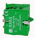 RB2-BE101-BM...CONTACT BLOCK, BASE MOUNTED, NORMALLY OPEN, STANDARD TYPE <b>FOR CONTROL STATION RC-M BOX MOUNTING ONLY<B\>