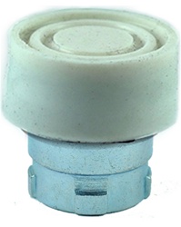 RB2-BP1...BOOTED PUSH BUTTON, SPRING RETURN, IP66, NON-ILLUMINATED, WHITE COLOR