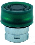 RB2-BP3...BOOTED PUSH BUTTON, SPRING RETURN, IP66, NON-ILLUMINATED, GREEN COLOR