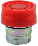 RB2-BP4...BOOTED PUSH BUTTON, SPRING RETURN, IP66, NON-ILLUMINATED, RED COLOR
