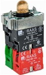 RB2-BWL755-110...BODY ASSEMBLY FOR PUSH BUTTON & SELECTOR, 110AC, NO+NC CONTACT, LED, ORANGE COLOR