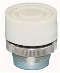RM2-BP1...BOOTED METAL PUSH BUTTON, SPRING RETURN, WHITE COLOR