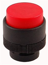 RP2-BL4...PROJECTING PLASTIC PUSH BUTTON, SPRING RETURN, RED COLOR