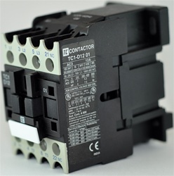 TC1-D1201-G7...3 POLE CONTACTOR 120/50-60VAC  AC OPERATING COIL, N C AUX CONTACT