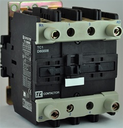 TC1-D80008-E5...4 POLE CONTACTOR 48/50VAC OPERATING COIL, 2 NORMALLY OPEN, 2 NORMALLY CLOSED