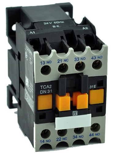 TCA2-DN31-G7 (120/50-60VAC) AC Control Relay, 3 Normally Open, 1 ...