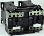 TP2-D1210-BD...3 POLE REVERSING CONTACTOR 24VDC, WITH DC OPERATING COIL, N-O AUX CONTACT