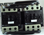TP2-D4011-BD...3 POLE REVERSING CONTACTOR 24VDC, WITH DC OPERATING COIL, N-C & N-O AUX CONTACT